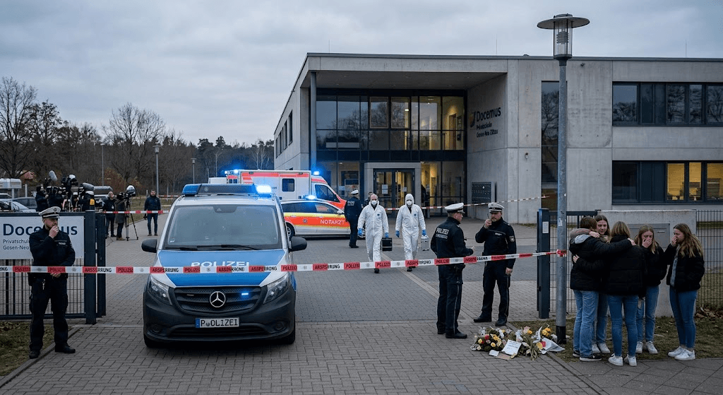 Two Dead Following Violent Incident at School Near Berlin Two Dead Following Violent Incident at School Near Berlin