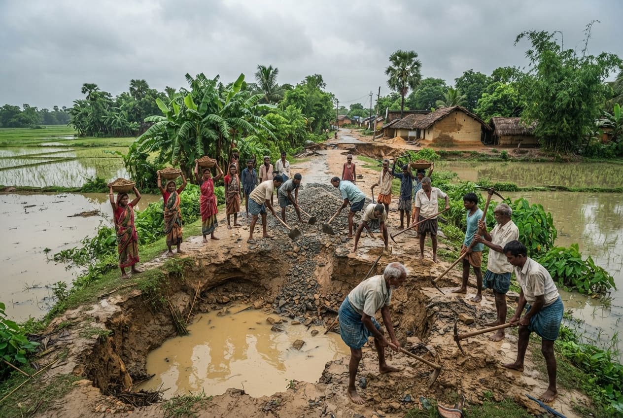 Kassala, Sudan: Heavy Monsoon Rains Collapse Mudbrick Homes, Killing Seven in Vulnerable Settlement Kassala, Sudan: Heavy Monsoon Rains Collapse Mudbrick Homes, Killing Seven in Vulnerable Settlement