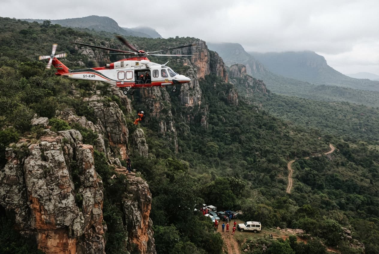 Mount Ololokwe Helicopter Crash: Seven Dead Including Foreign Intelligence Official and Pilot in Kenya Mount Ololokwe Helicopter Crash: Seven Dead Including Foreign Intelligence Official and Pilot in Kenya