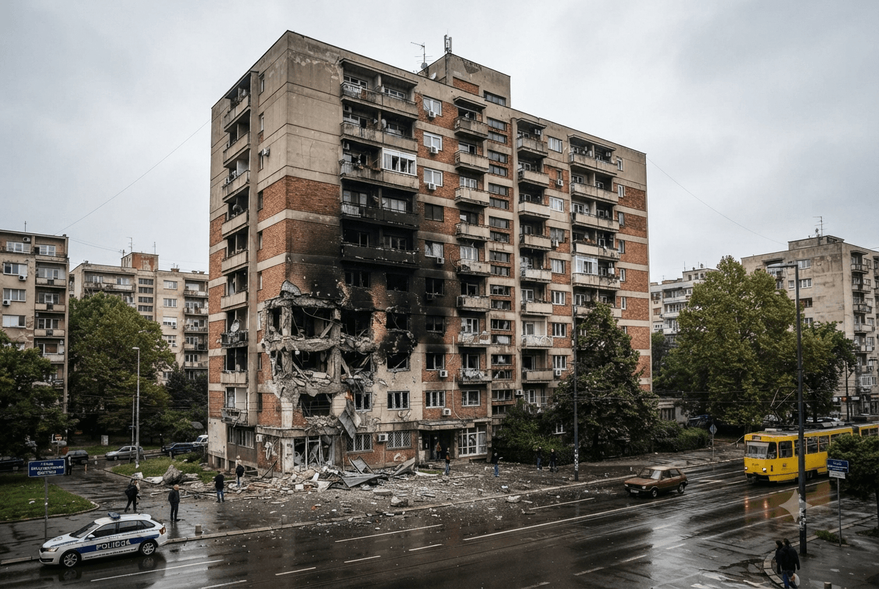 Three Die In Serbia: Gas Pipeline Blast Destroys Residential Units In Belgrade Today Three Die In Serbia: Gas Pipeline Blast Destroys Residential Units In Belgrade Today