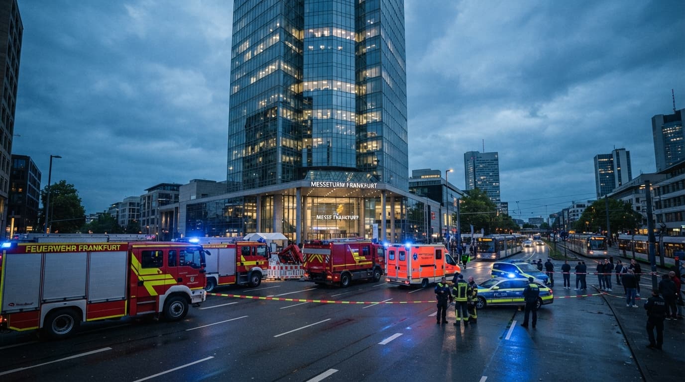 High-Rise Elevator Freefall: Technical Malfunction Traps Commuters in Dramatic Frankfurt Incident High-Rise Elevator Freefall: Technical Malfunction Traps Commuters in Dramatic Frankfurt Incident