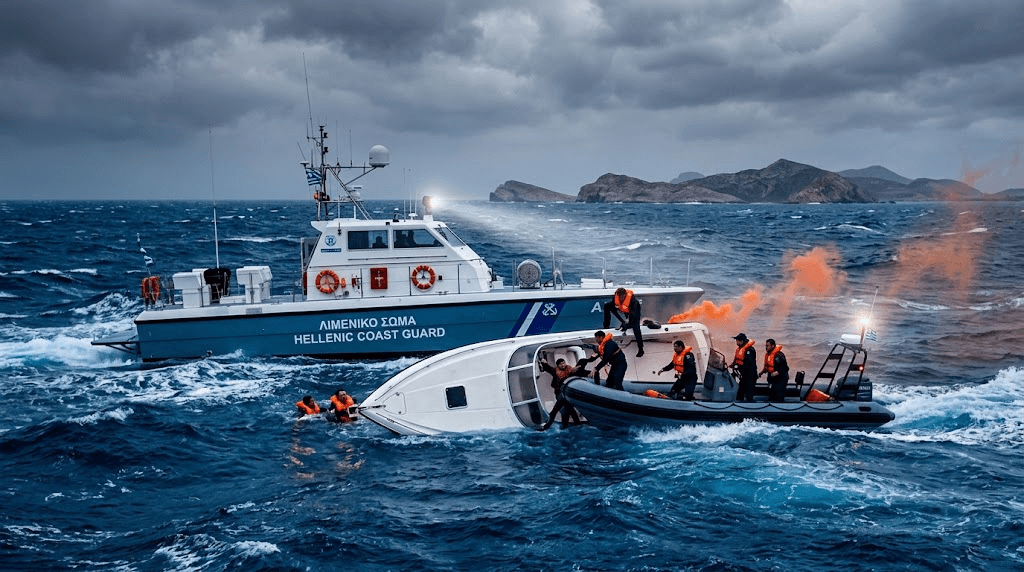 Tragedy at Sea: Speedboat Carrying Migrants From Turkey Capsizes, Leaving 6 Dead Including an Infant Tragedy at Sea: Speedboat Carrying Migrants From Turkey Capsizes, Leaving 6 Dead Including an Infant