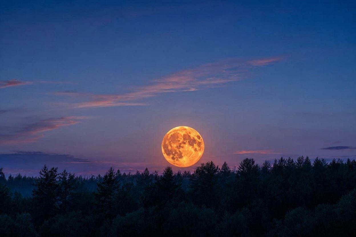 Rising Gold: Viewing July’s Full Buck Moon Rising Gold: Viewing July’s Full Buck Moon
