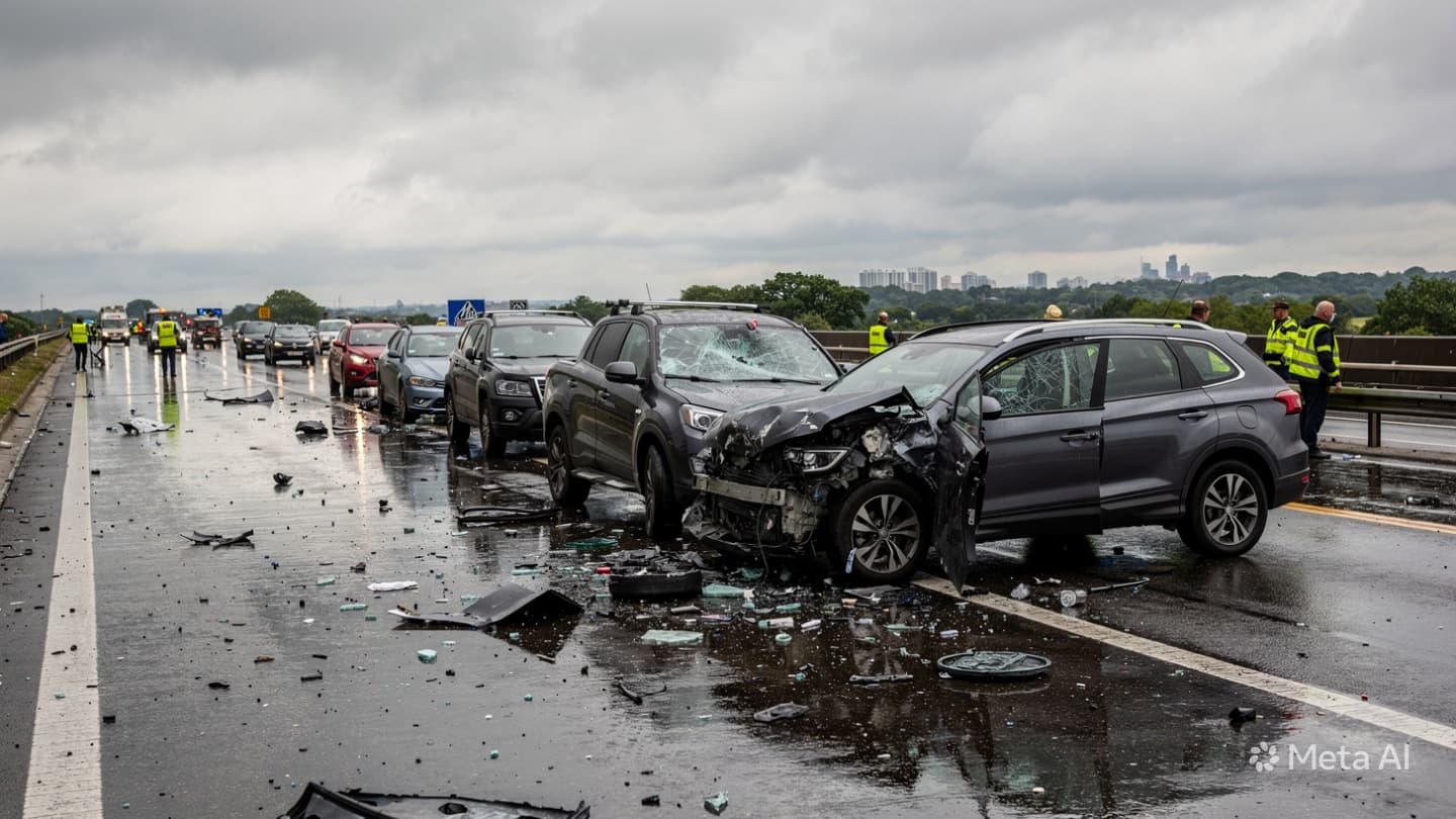 Major Expressway Pile-up: One Passenger Dead And Eight Injured Following Multi-Vehicle Collision In Vietnam Major Expressway Pile-up: One Passenger Dead And Eight Injured Following Multi-Vehicle Collision In Vietnam