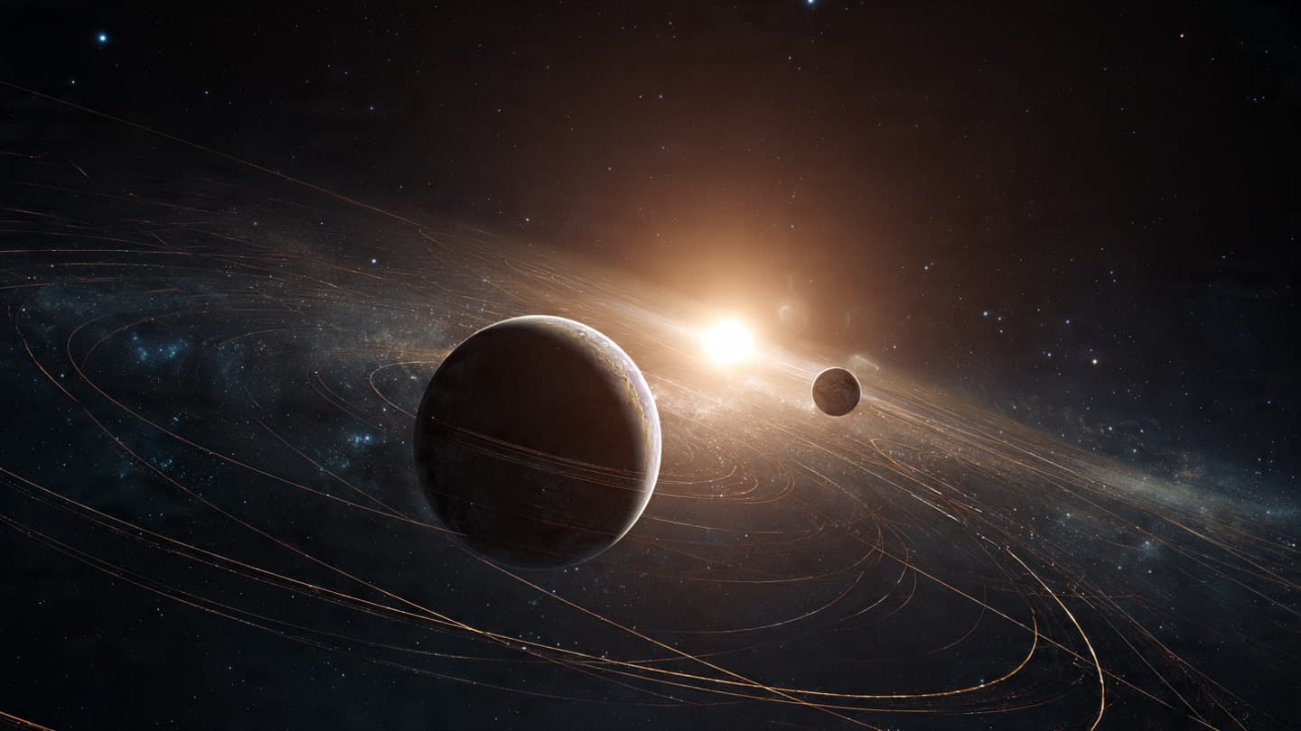 A planetary encounter that may reshape a faraway solar system A planetary encounter that may reshape a faraway solar system