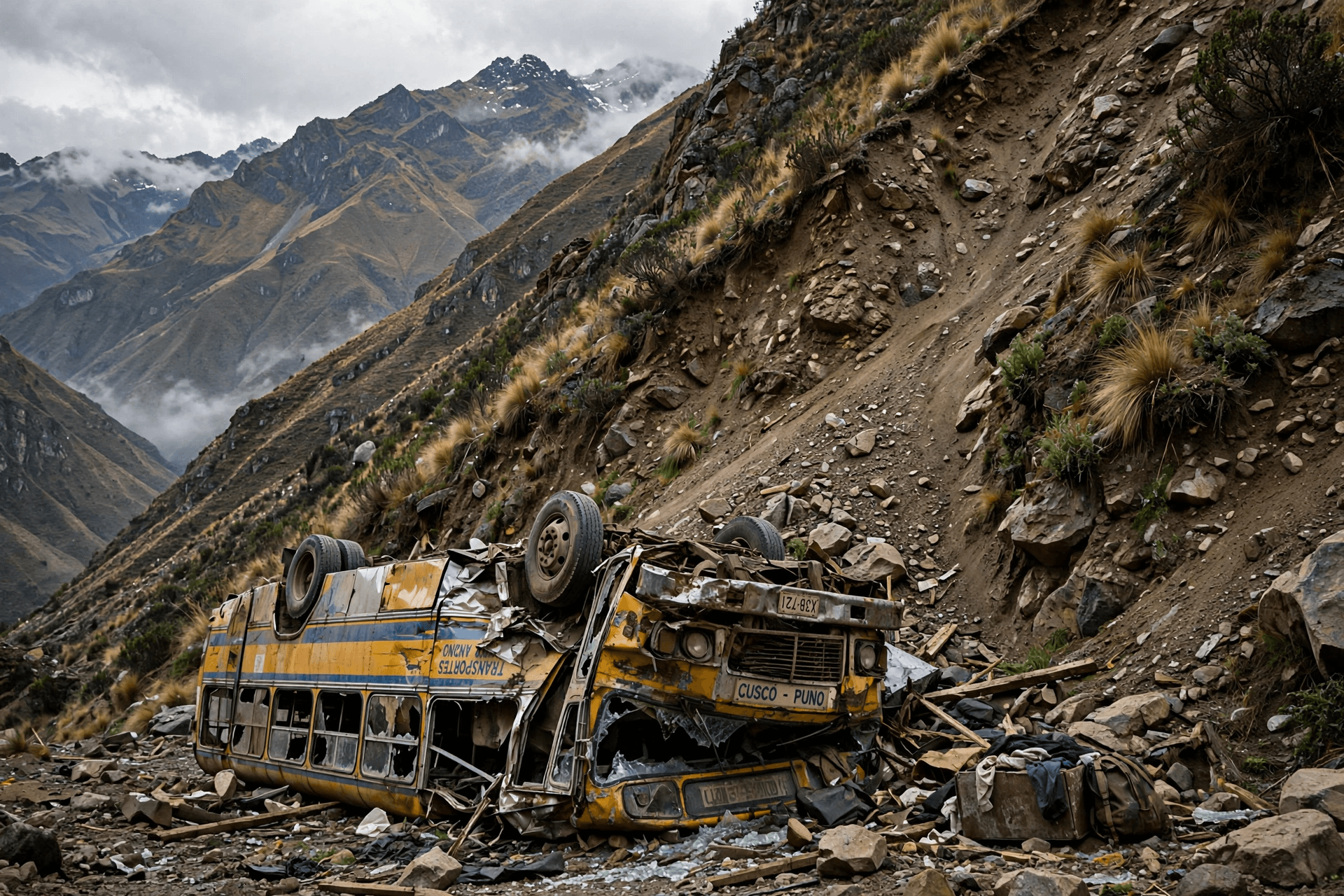 Fatal Accident in Bolivia: Nine Dead After Passenger Bus Plunges Off Remote Mountain Road Fatal Accident in Bolivia: Nine Dead After Passenger Bus Plunges Off Remote Mountain Road