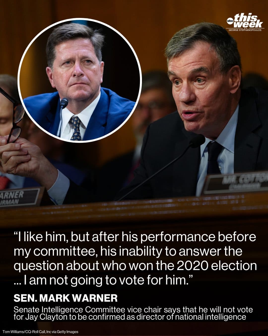 Senate Intelligence Battle Intensifies Over Jay Clayton Nomination Senate Intelligence Battle Intensifies Over Jay Clayton Nomination