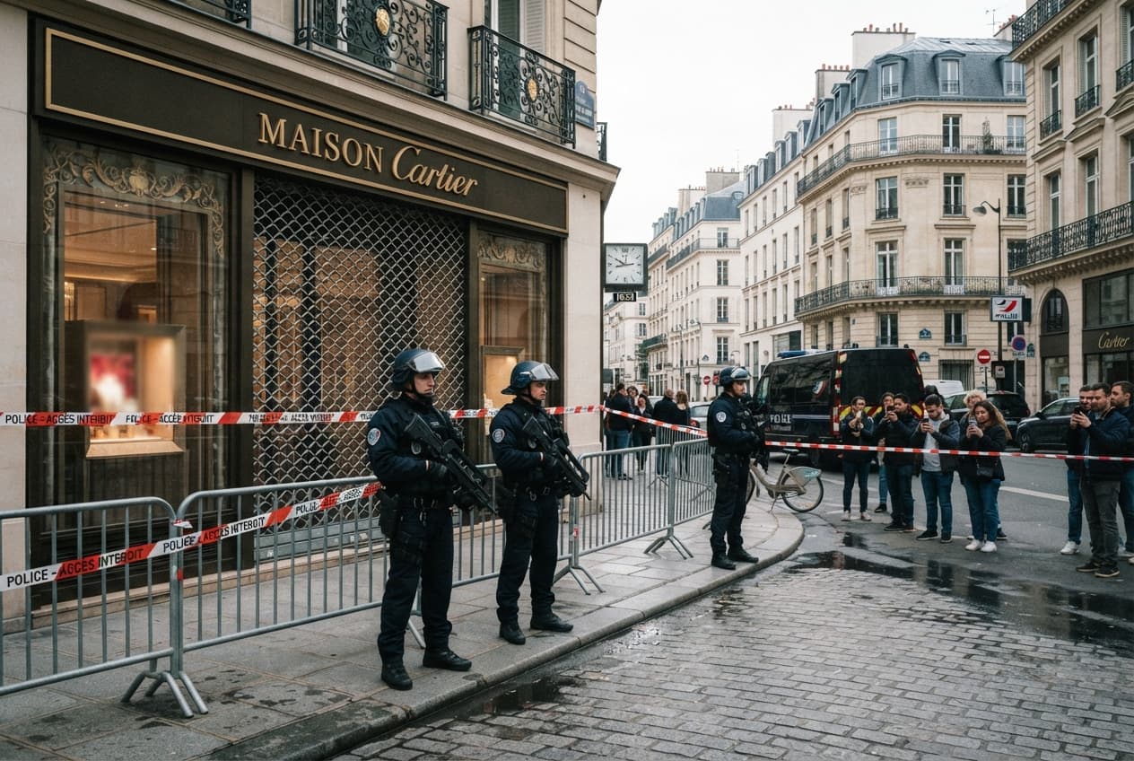Paris Jewelry Heist: Armed Robbery Gone Wrong Leaves One Dead Inside Luxury Shop Paris Jewelry Heist: Armed Robbery Gone Wrong Leaves One Dead Inside Luxury Shop