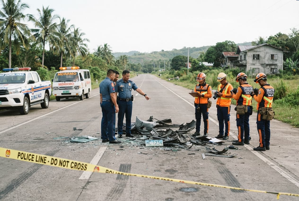 Transit Disaster Unfolds: Seven Lives Lost Following Devastating Van Pileup in Southern Philippines Transit Disaster Unfolds: Seven Lives Lost Following Devastating Van Pileup in Southern Philippines