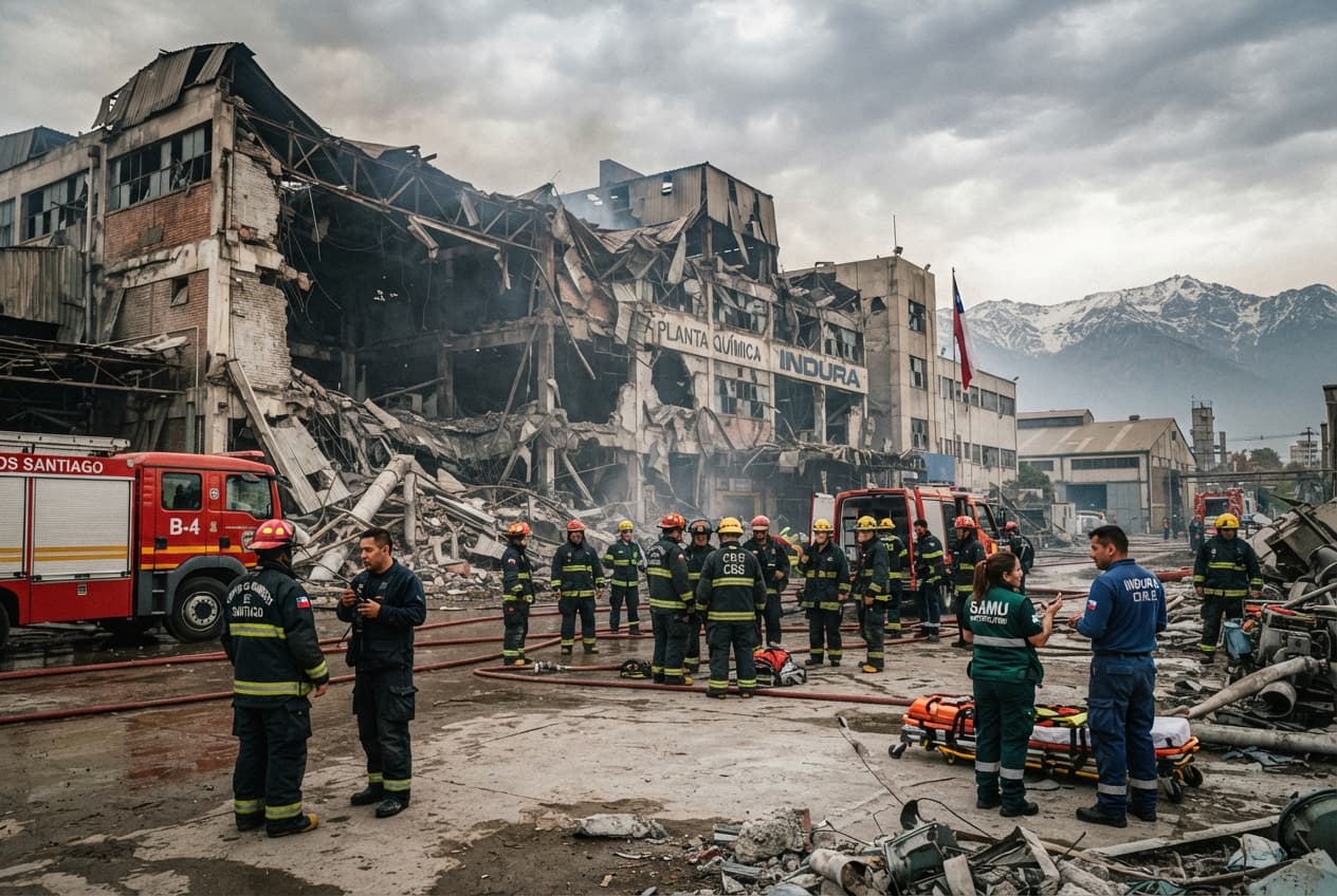 Industrial Plant Boiler Explosion Leaves Workers Dead: Factory Facility Heavily Damaged Today Industrial Plant Boiler Explosion Leaves Workers Dead: Factory Facility Heavily Damaged Today