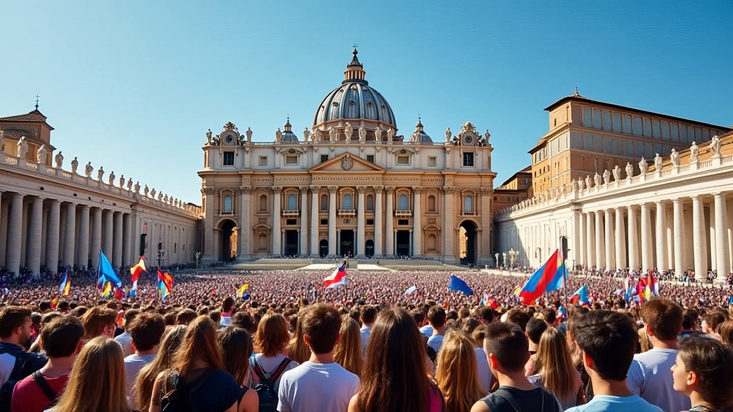 Pope Leo Calls for Dialogue Over Conflict, Says Young Catholics Are a Sign of Hope Pope Leo Calls for Dialogue Over Conflict, Says Young Catholics Are a Sign of Hope