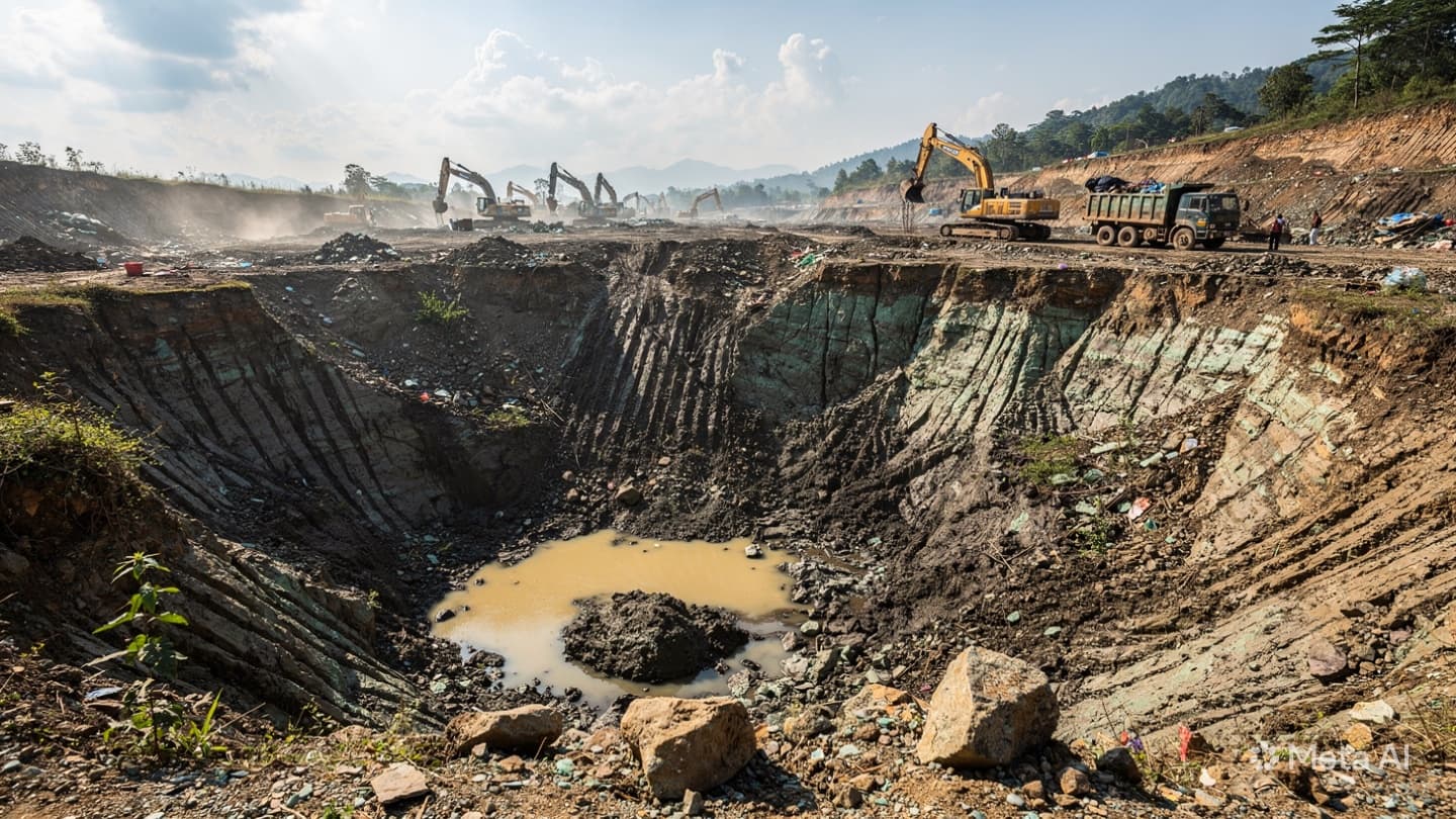 Deadly Mining Accident: One Worker Killed as Hpakant Extraction Site Suffers Massive Earth Failure Deadly Mining Accident: One Worker Killed as Hpakant Extraction Site Suffers Massive Earth Failure
