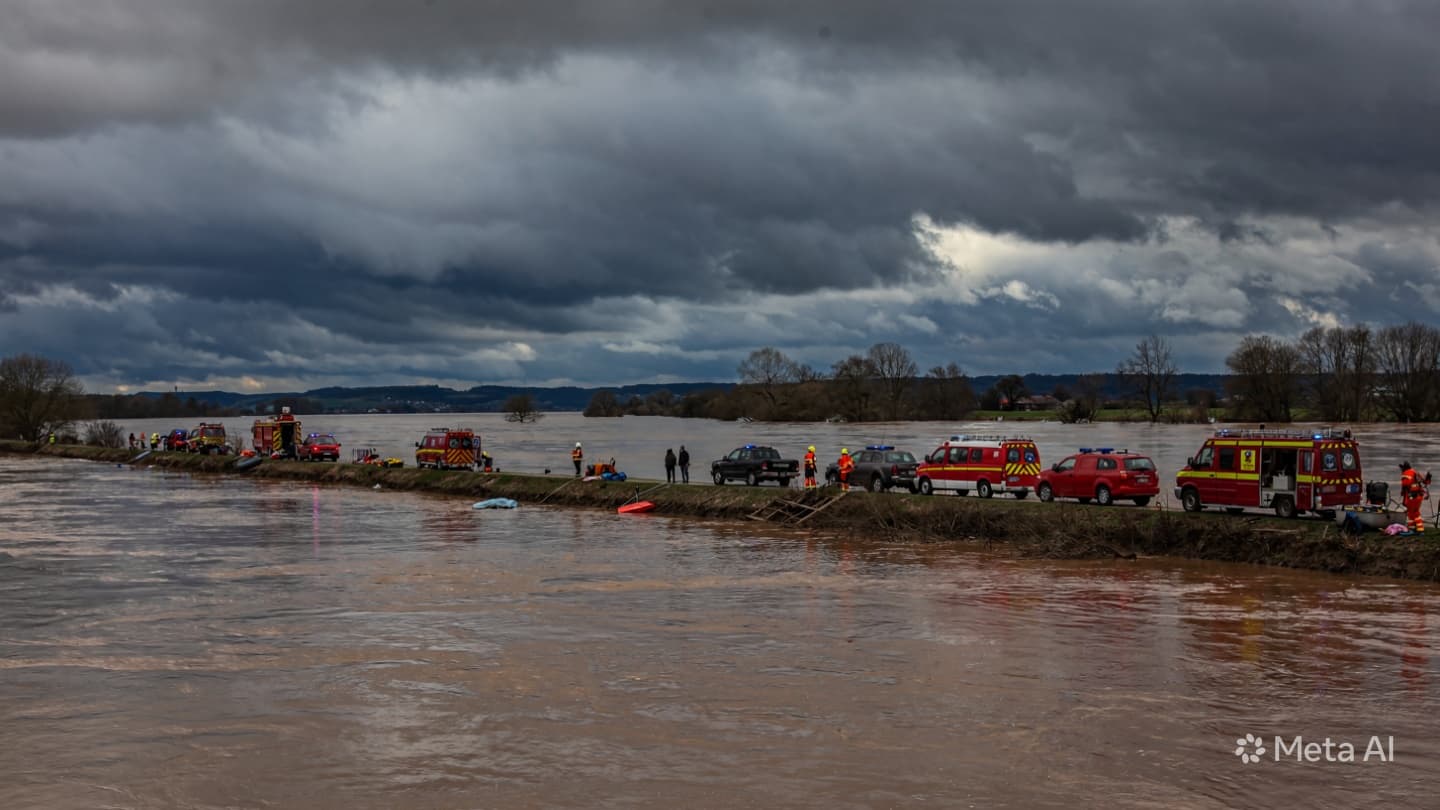 Along Swollen Waterways, Search Teams Followed Hope Through Uncertain Conditions Along Swollen Waterways, Search Teams Followed Hope Through Uncertain Conditions