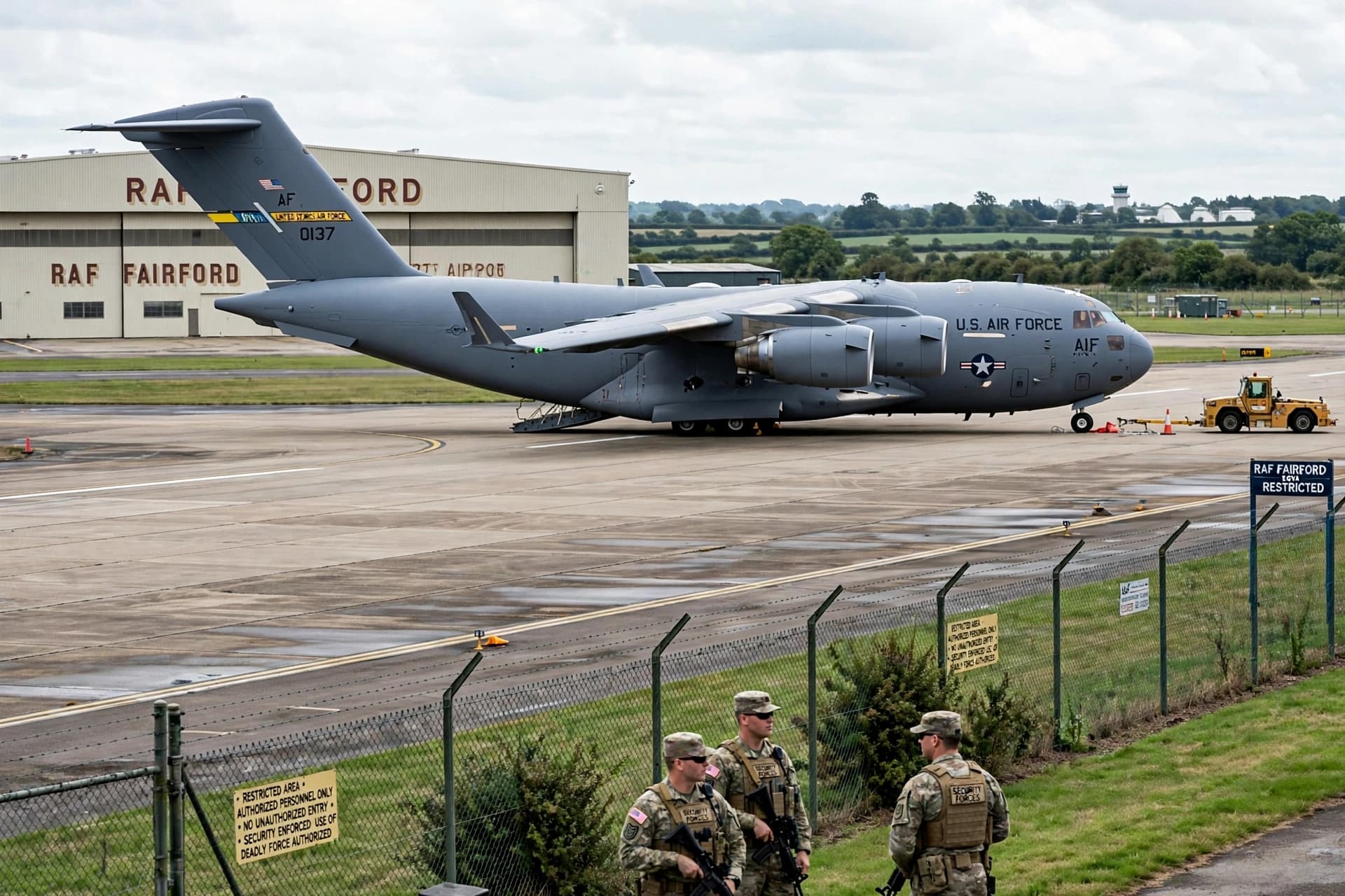 UK police arrest 'explosive' suspects near US airbase, key to Iran war UK police arrest 'explosive' suspects near US airbase, key to Iran war