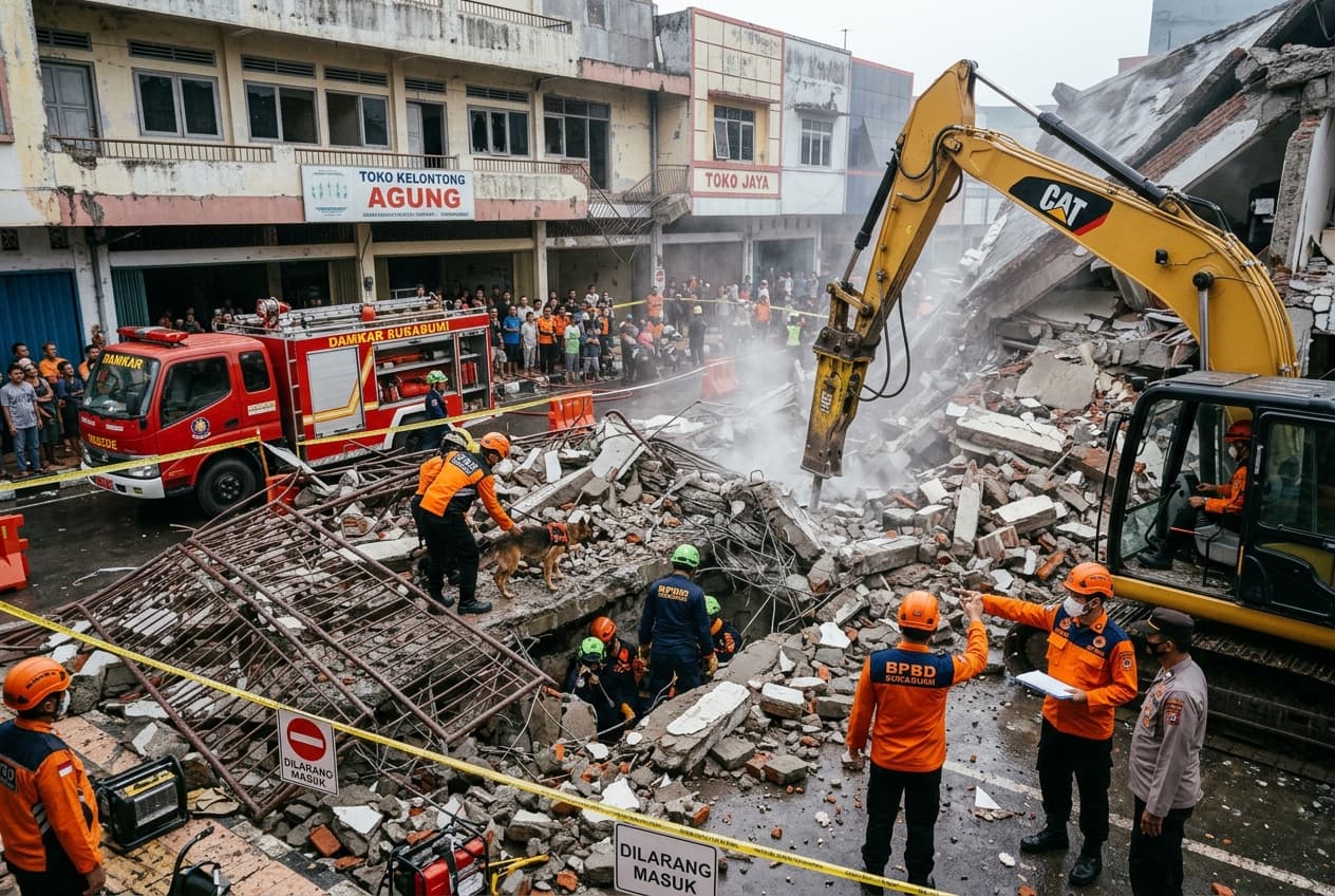 Casablanca Structural Disaster: Older Apartment Block Collapses, Trapping Residents and Killing Two Today Casablanca Structural Disaster: Older Apartment Block Collapses, Trapping Residents and Killing Two Today