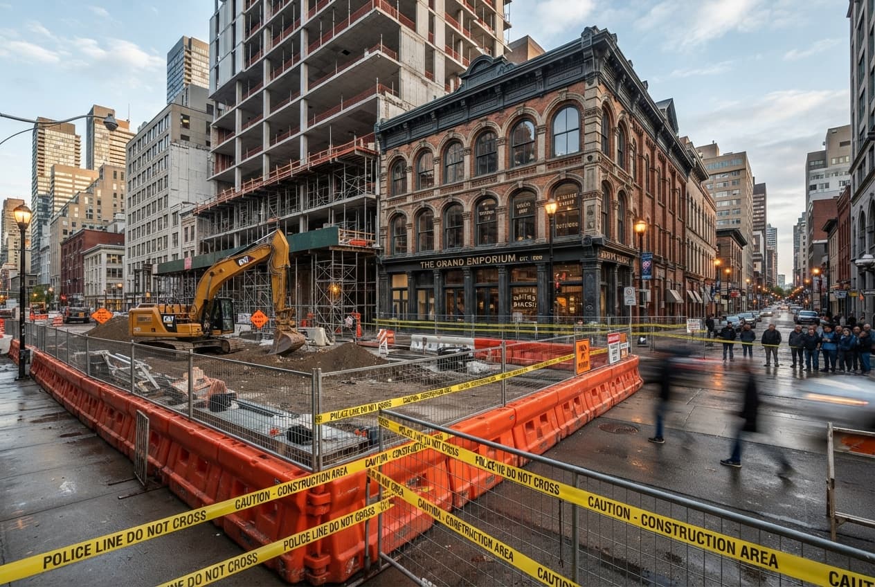 Fatal Construction Site Accident in Bern: Downtown Scaffolding Collapse Crushes Worker to Death Fatal Construction Site Accident in Bern: Downtown Scaffolding Collapse Crushes Worker to Death