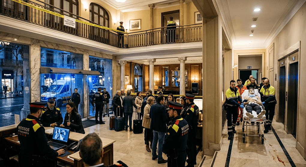 Bloodshed at Five-Star Resort: Tourist Stabbed in Neck as Three Suspects Flee Bloodshed at Five-Star Resort: Tourist Stabbed in Neck as Three Suspects Flee