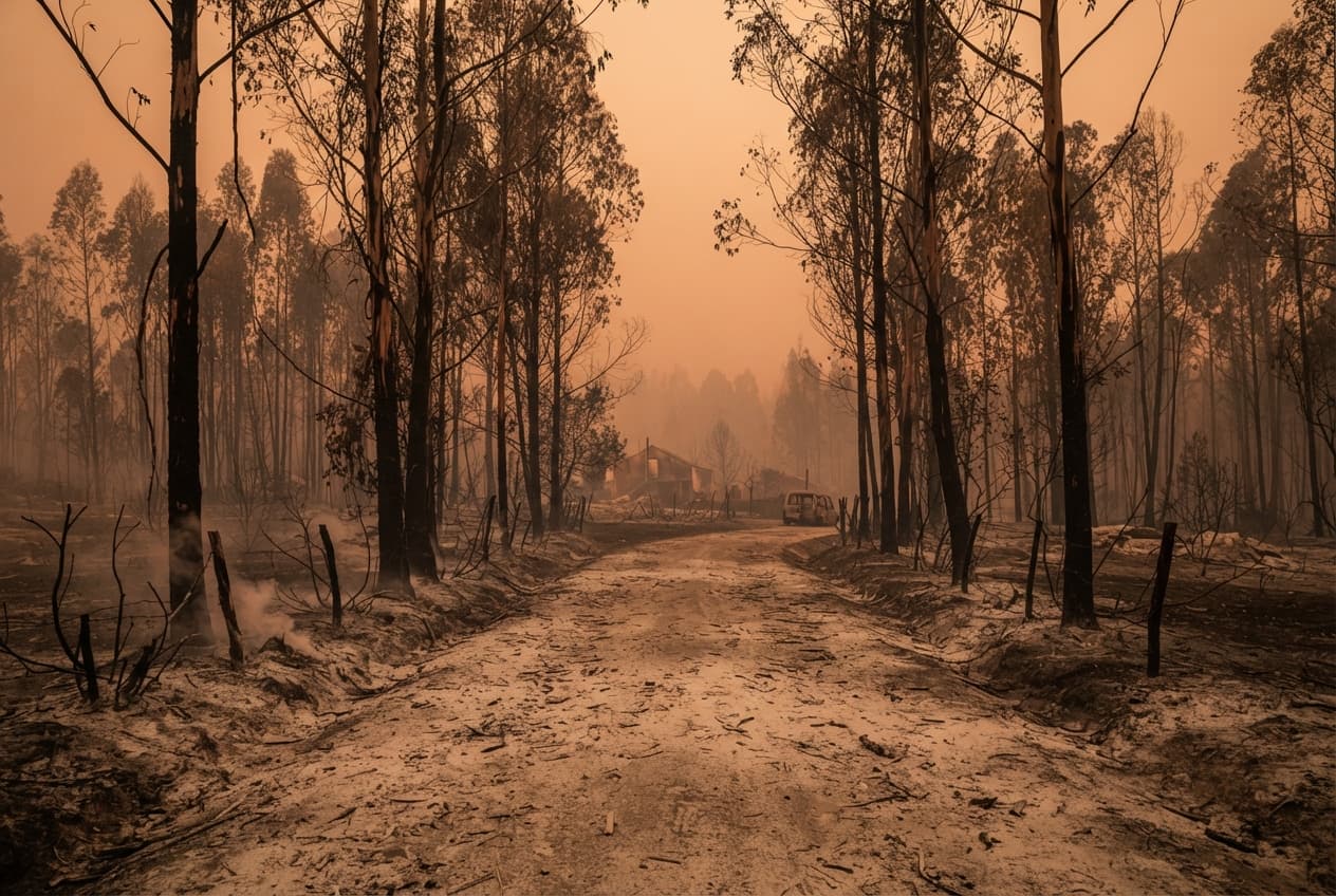 Dry Lightning Sparks Wildfires: Portuguese Fire Services Combat Recurrent Rural Blazes in Central Districts Dry Lightning Sparks Wildfires: Portuguese Fire Services Combat Recurrent Rural Blazes in Central Districts