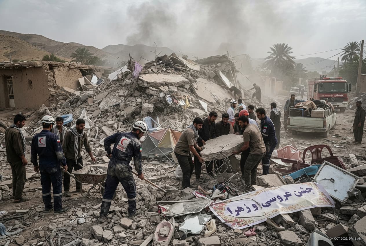 Airstrike Tragedy: Missile Strike Hits Southern Iranian Wedding Gathering Causing Four Deaths And Injuries Airstrike Tragedy: Missile Strike Hits Southern Iranian Wedding Gathering Causing Four Deaths And Injuries