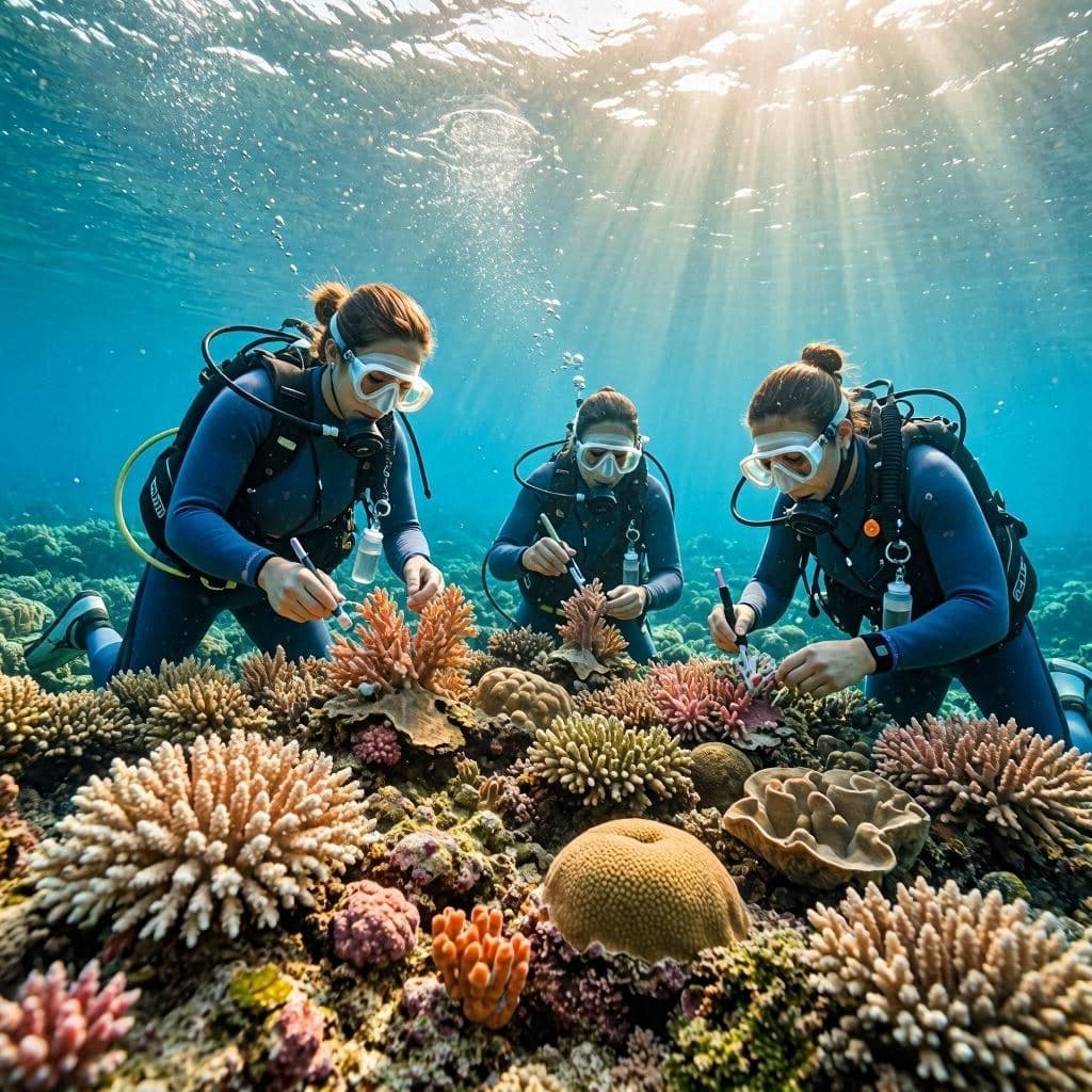Corals Quietly Record the Footprints We Leave Behind. Corals Quietly Record the Footprints We Leave Behind.
