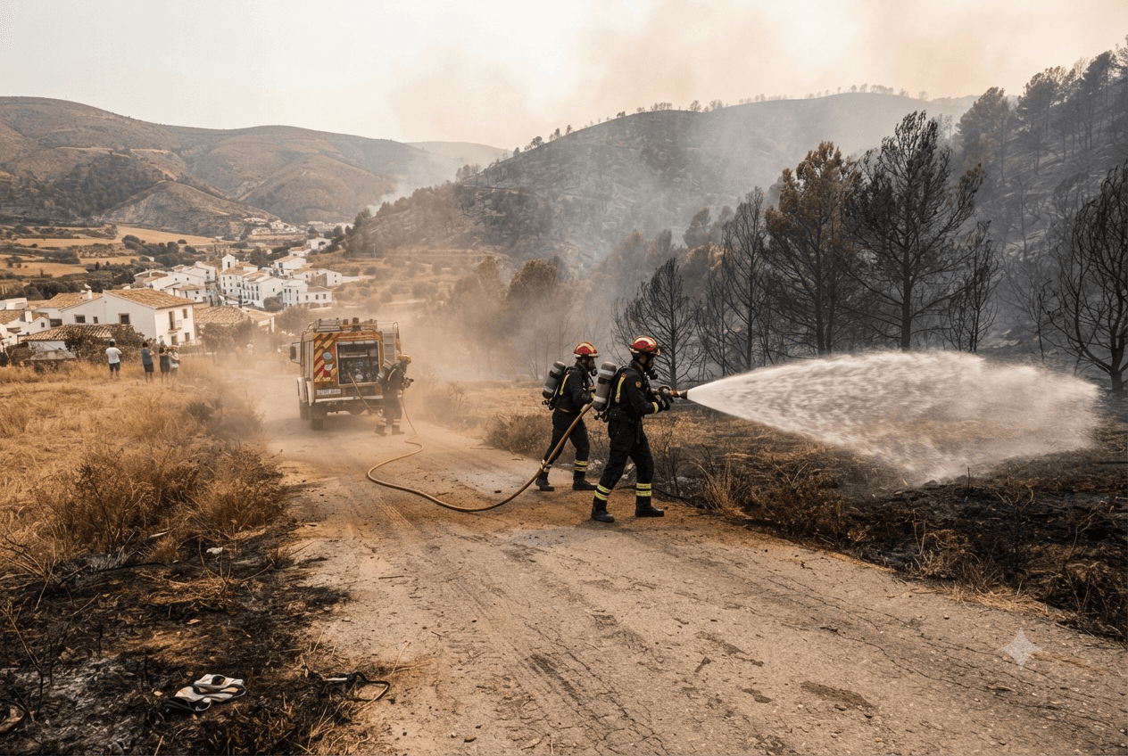 Spanish Wildfire Tragedy: Twelve People Killed In Los Gallardos As Flames Overtake Rural Village Spanish Wildfire Tragedy: Twelve People Killed In Los Gallardos As Flames Overtake Rural Village