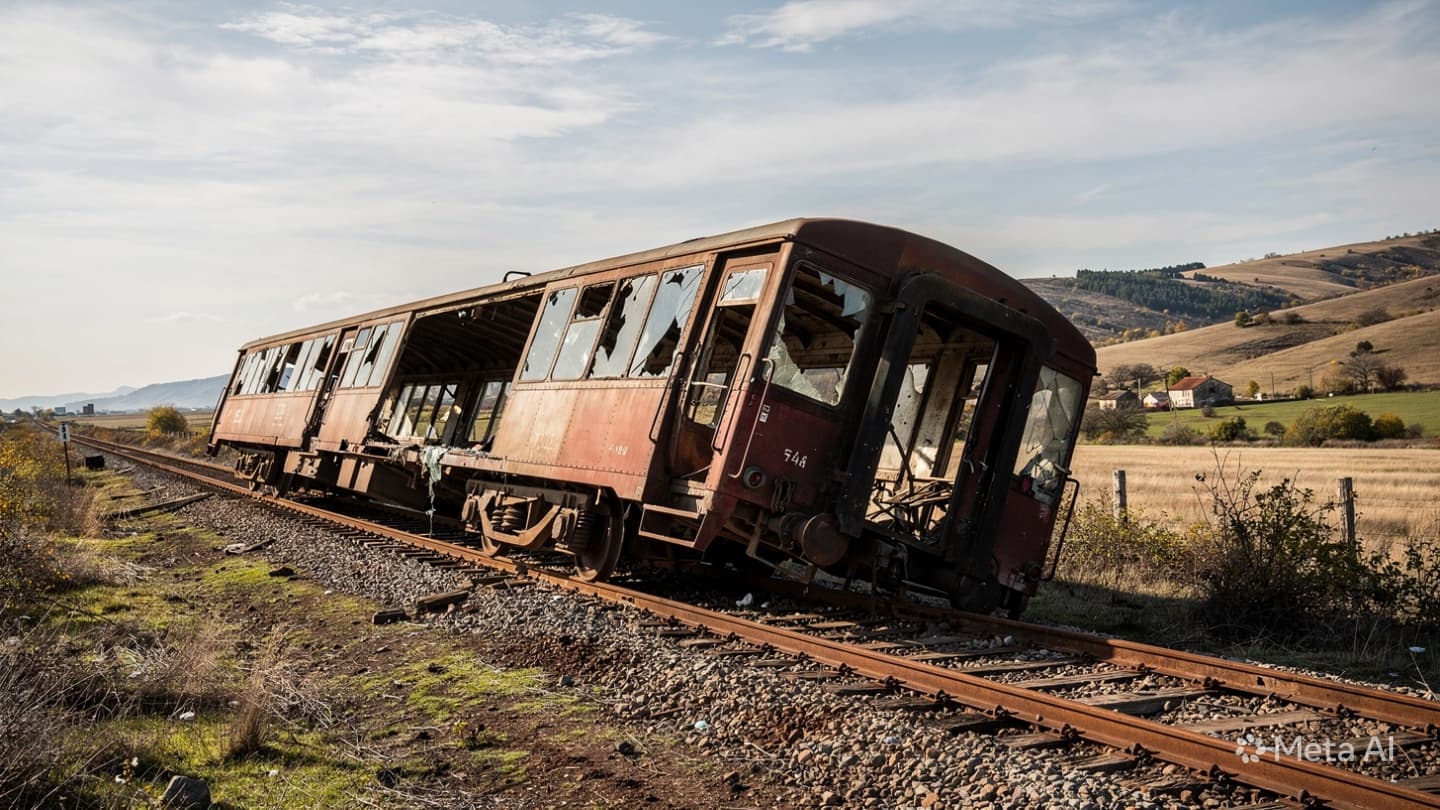 Fatal Train Accident: One Fatality Reported After Derailment Strikes Eastern Czech Republic Rail Line Fatal Train Accident: One Fatality Reported After Derailment Strikes Eastern Czech Republic Rail Line