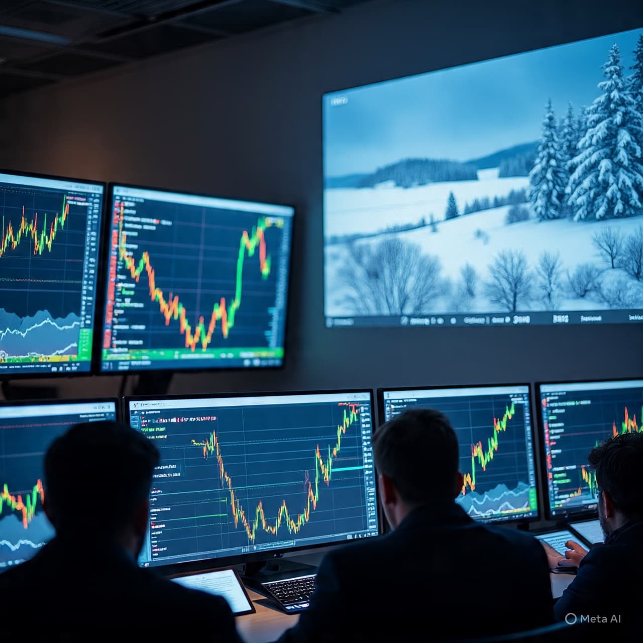 Between Snowflakes and Supply Curves: A Surge Written in Cold Weather Between Snowflakes and Supply Curves: A Surge Written in Cold Weather