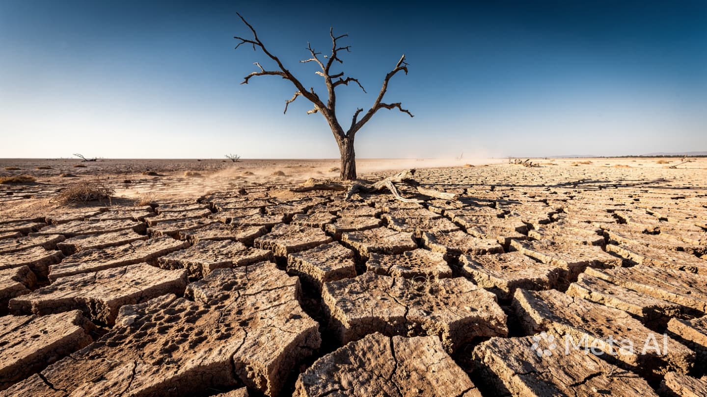 When the Dust Becomes the Only Language, The Sun Claims the Heart of the Land When the Dust Becomes the Only Language, The Sun Claims the Heart of the Land