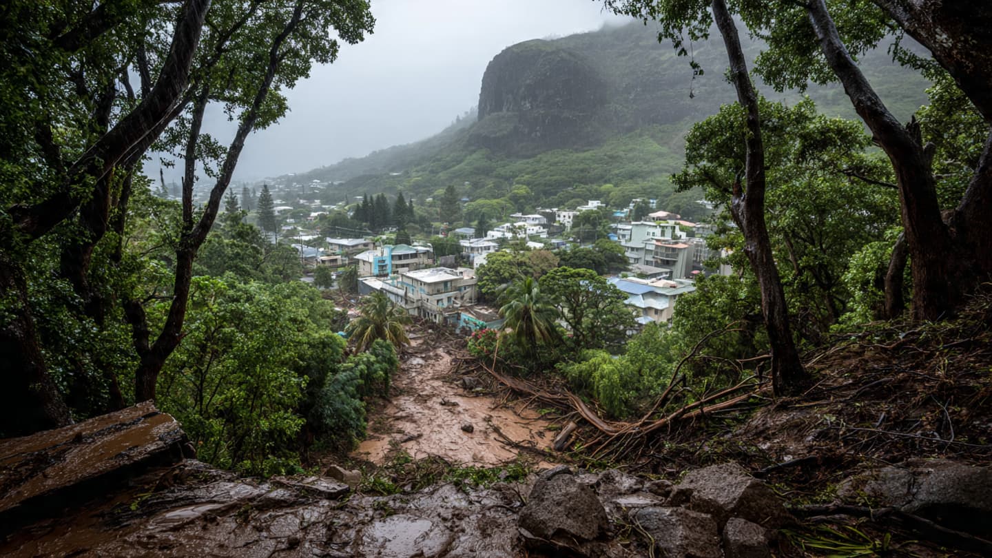 Between Darkened Homes and Broken Rooftops, Mauritius Faced Another Night of Violent Weather Recently Between Darkened Homes and Broken Rooftops, Mauritius Faced Another Night of Violent Weather Recently
