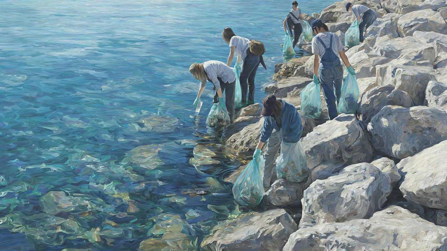 The Collective Cleansing of the Stony Shore: Volunteers Reclaim the Waterport Seafront The Collective Cleansing of the Stony Shore: Volunteers Reclaim the Waterport Seafront