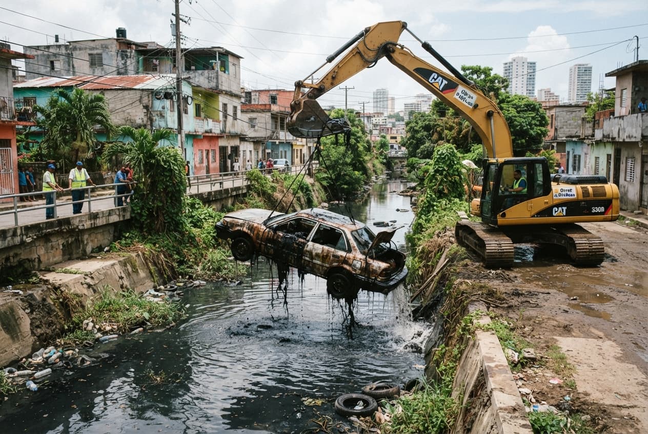Santo Domingo Flash Floods: Four Dead After Raging Waters Sweep Away Vehicle in Capital Today Santo Domingo Flash Floods: Four Dead After Raging Waters Sweep Away Vehicle in Capital Today