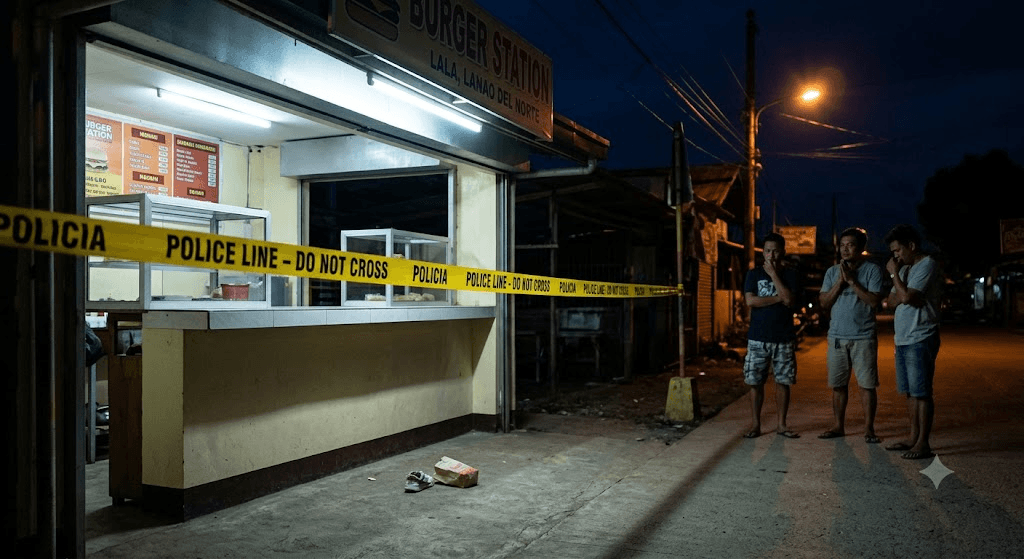 Tragedy at the Counter: 22-Year-Old Shot Dead Waiting for Food at Lanao del Norte Burger Outlet Tragedy at the Counter: 22-Year-Old Shot Dead Waiting for Food at Lanao del Norte Burger Outlet