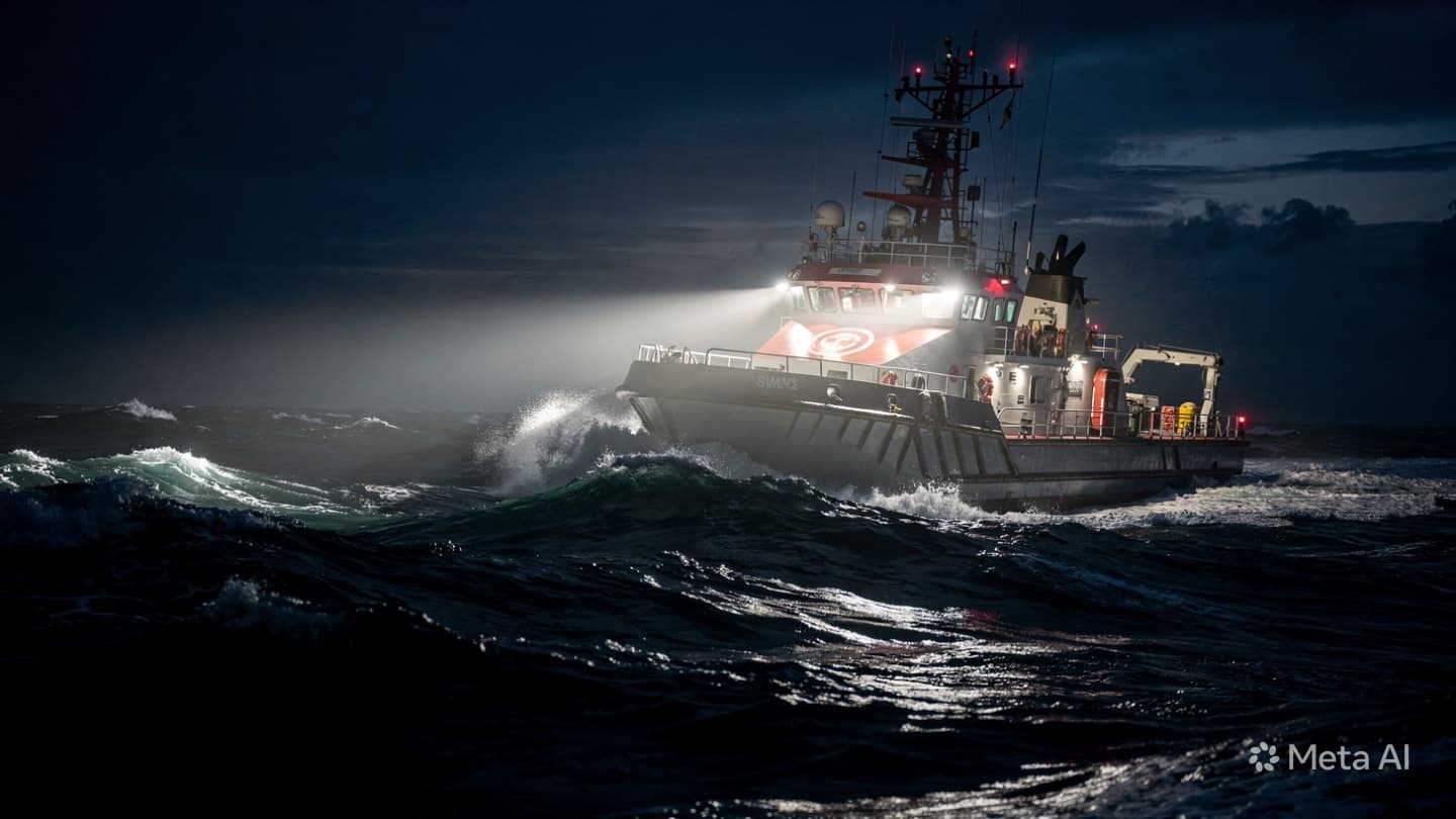 Between the Swell and the Sand, A Night of Intercepted Distress on Open Waters Between the Swell and the Sand, A Night of Intercepted Distress on Open Waters