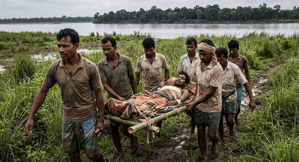 Tragedy Near Sanctuary: Wild Buffalo Attack Claims Life of Assam Man Tragedy Near Sanctuary: Wild Buffalo Attack Claims Life of Assam Man