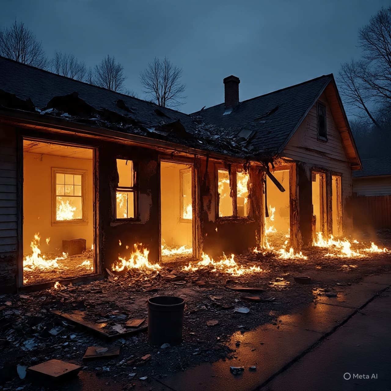 Between Fire and Silence, a Night’s Destruction Leaves a Lasting Absence Between Fire and Silence, a Night’s Destruction Leaves a Lasting Absence