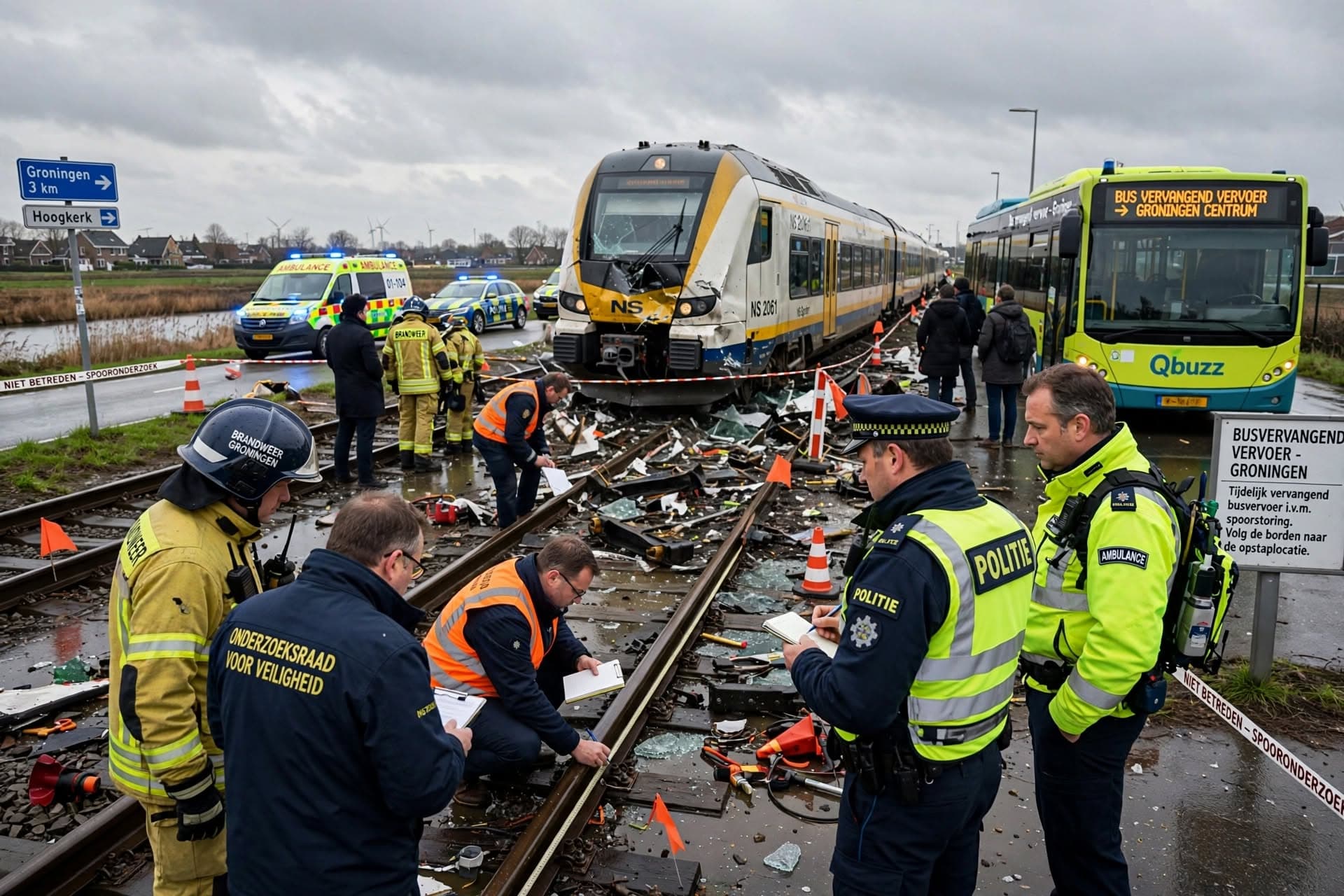 Groningen Railway Tragedy: Train Collides With Tractor at Rural Crossing, Leaving One Dead Groningen Railway Tragedy: Train Collides With Tractor at Rural Crossing, Leaving One Dead
