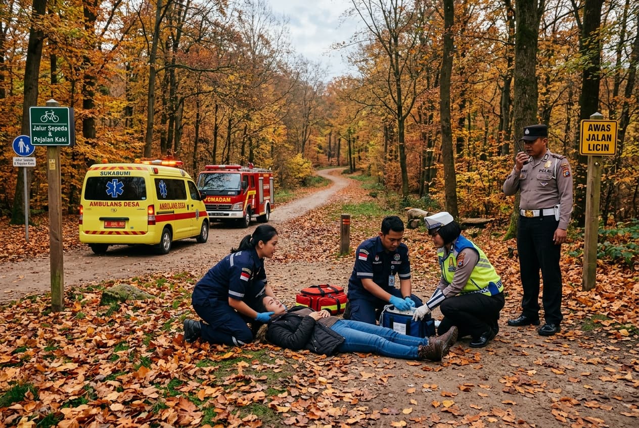 Storm Winds Topple Large Tree Branch In Aarhus, Leaving Cyclist Hospitalized With Injuries Storm Winds Topple Large Tree Branch In Aarhus, Leaving Cyclist Hospitalized With Injuries