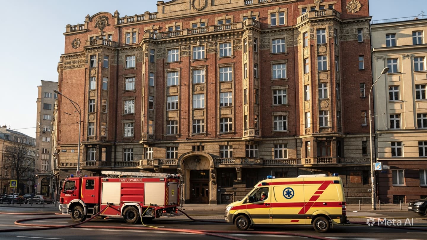 Fatal Residential Blaze: Two Elderly Victims Die In Central Warsaw Apartment After Electrical Fire Fatal Residential Blaze: Two Elderly Victims Die In Central Warsaw Apartment After Electrical Fire