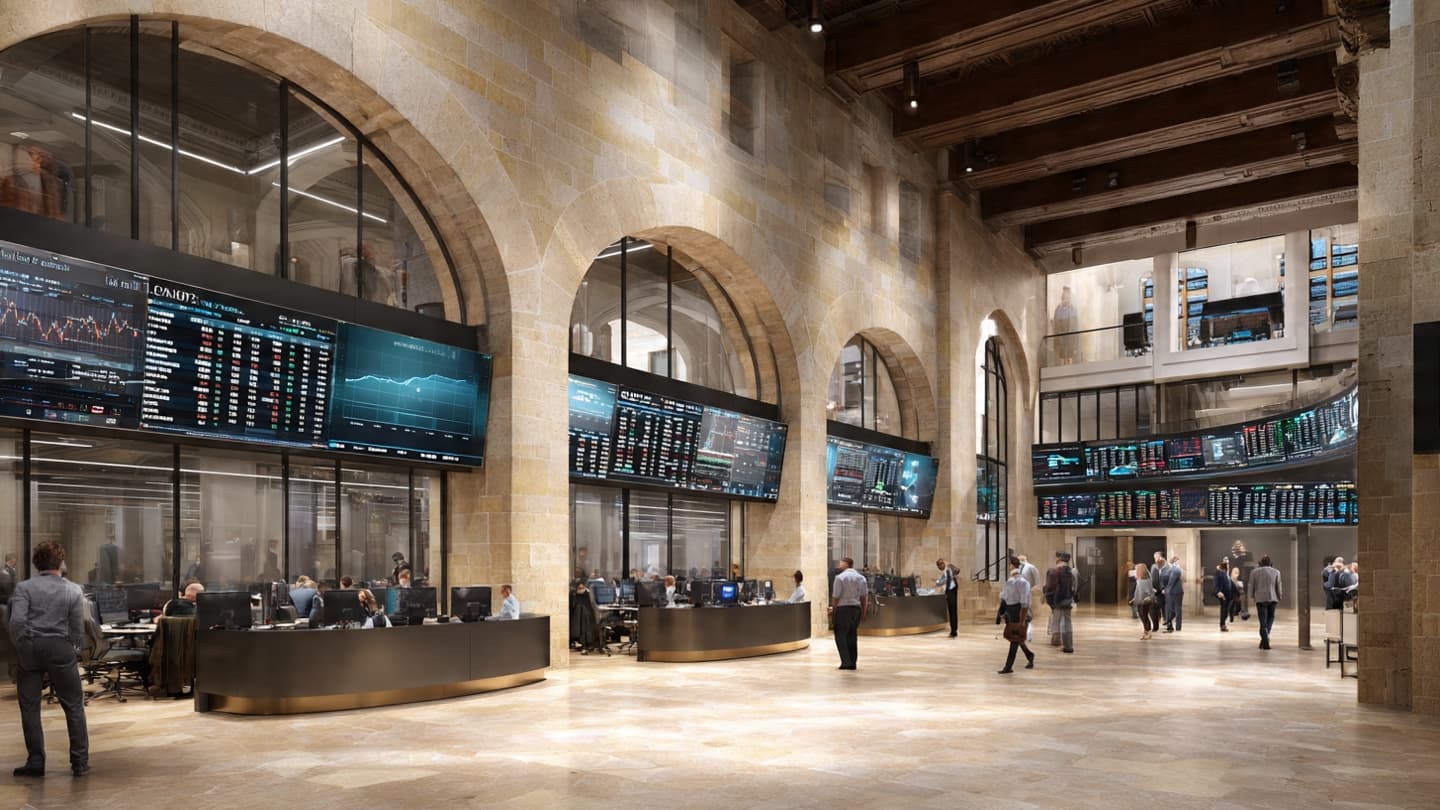 Beneath London’s Financial Skyline, Tokenized Shares Open A New Door Between Traditional Markets and Blockchain Beneath London’s Financial Skyline, Tokenized Shares Open A New Door Between Traditional Markets and Blockchain