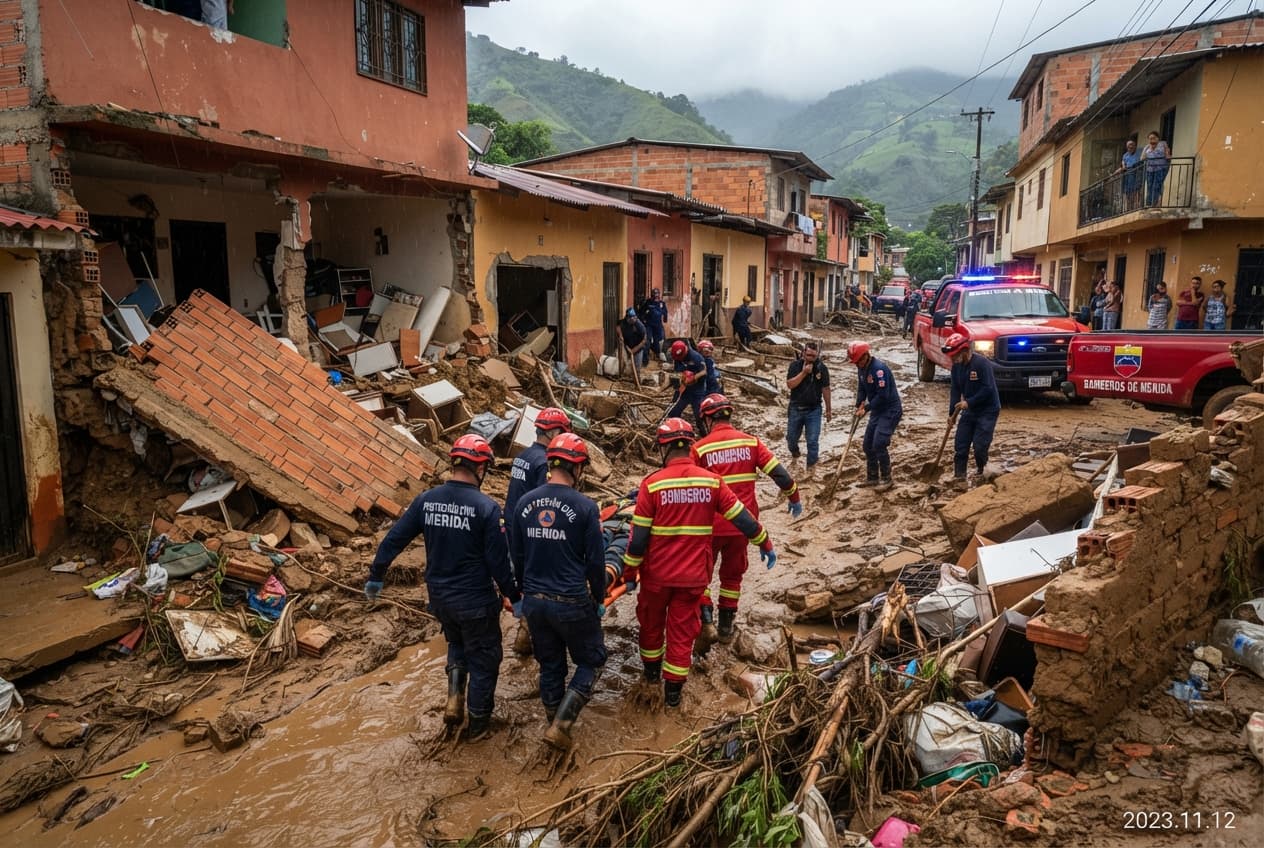 Flash Flood Disaster: Four Dead After Torrential Waters Sweep Through Merida Residential Sector Flash Flood Disaster: Four Dead After Torrential Waters Sweep Through Merida Residential Sector
