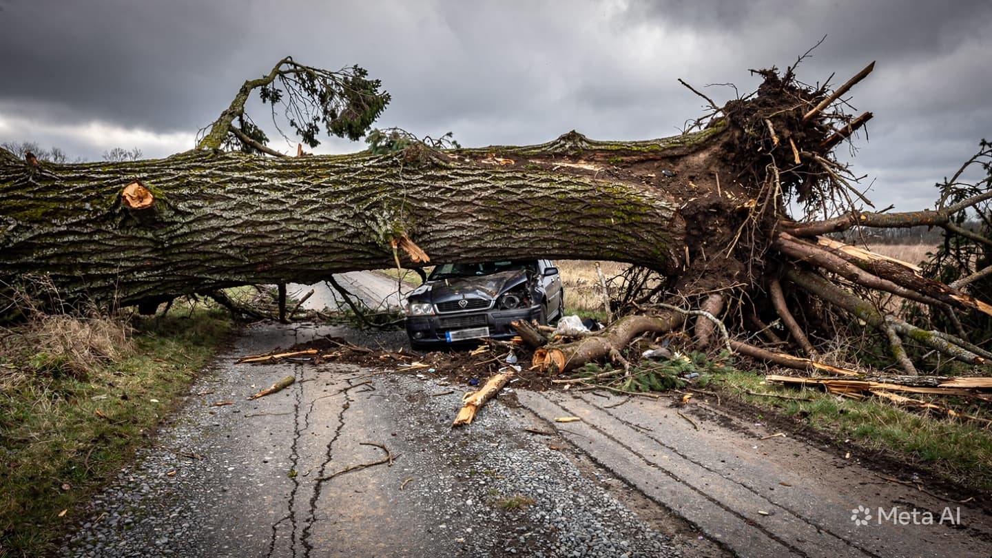 Canelones Storm: One Person Confirmed Dead As Tree Crushes Car During Intense Gale Force Canelones Storm: One Person Confirmed Dead As Tree Crushes Car During Intense Gale Force