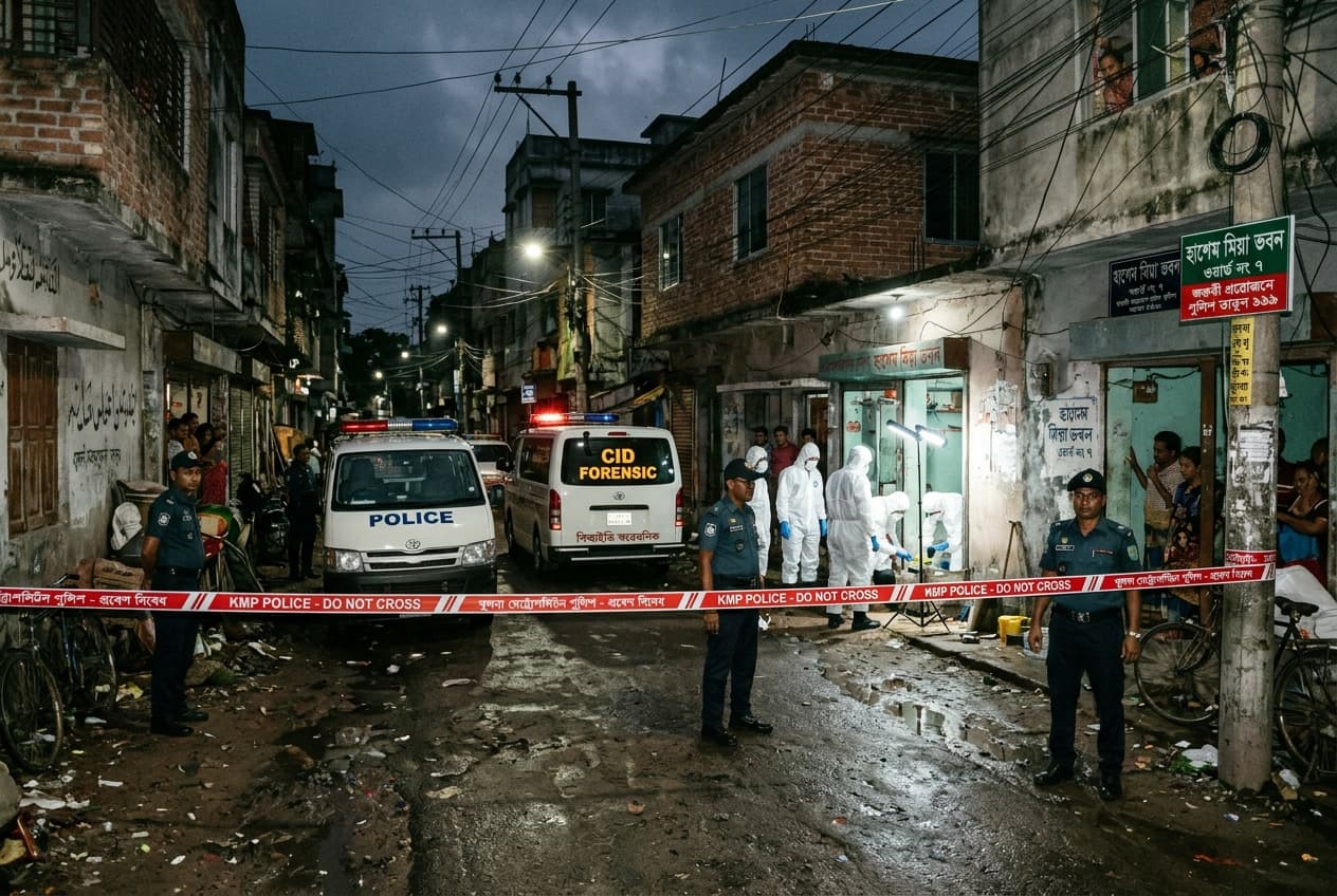 Khulna Woman Killed In Targeted Shooting And Stabbing, Suspect Flees Crowded Area Khulna Woman Killed In Targeted Shooting And Stabbing, Suspect Flees Crowded Area