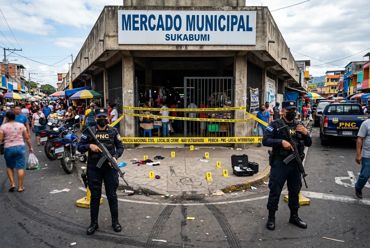 San Salvador Market Attack: Two Dead and Three Injured in Sudden Armed Assault San Salvador Market Attack: Two Dead and Three Injured in Sudden Armed Assault