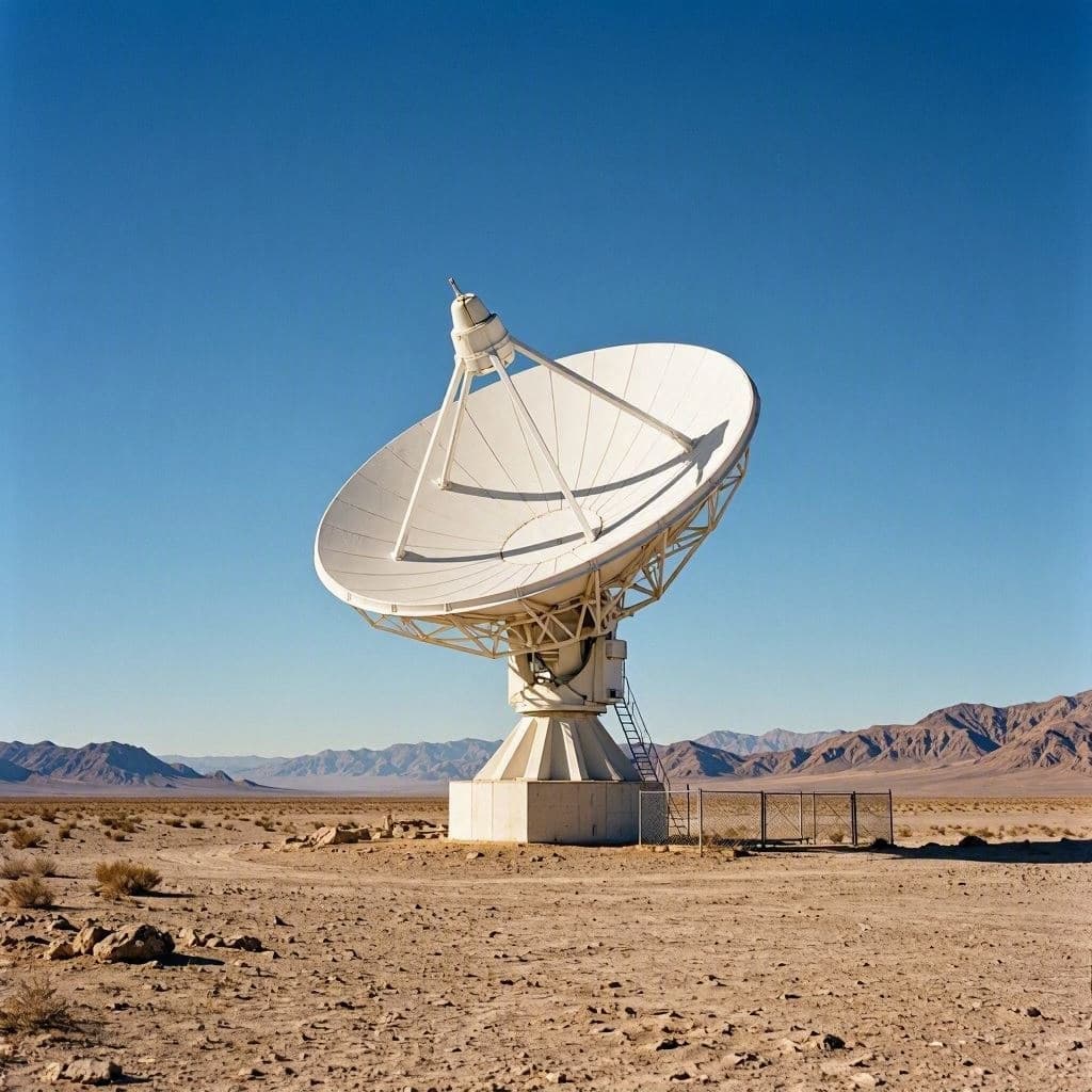 The Deep Space Network grows a new sensitive limb. The Deep Space Network grows a new sensitive limb.
