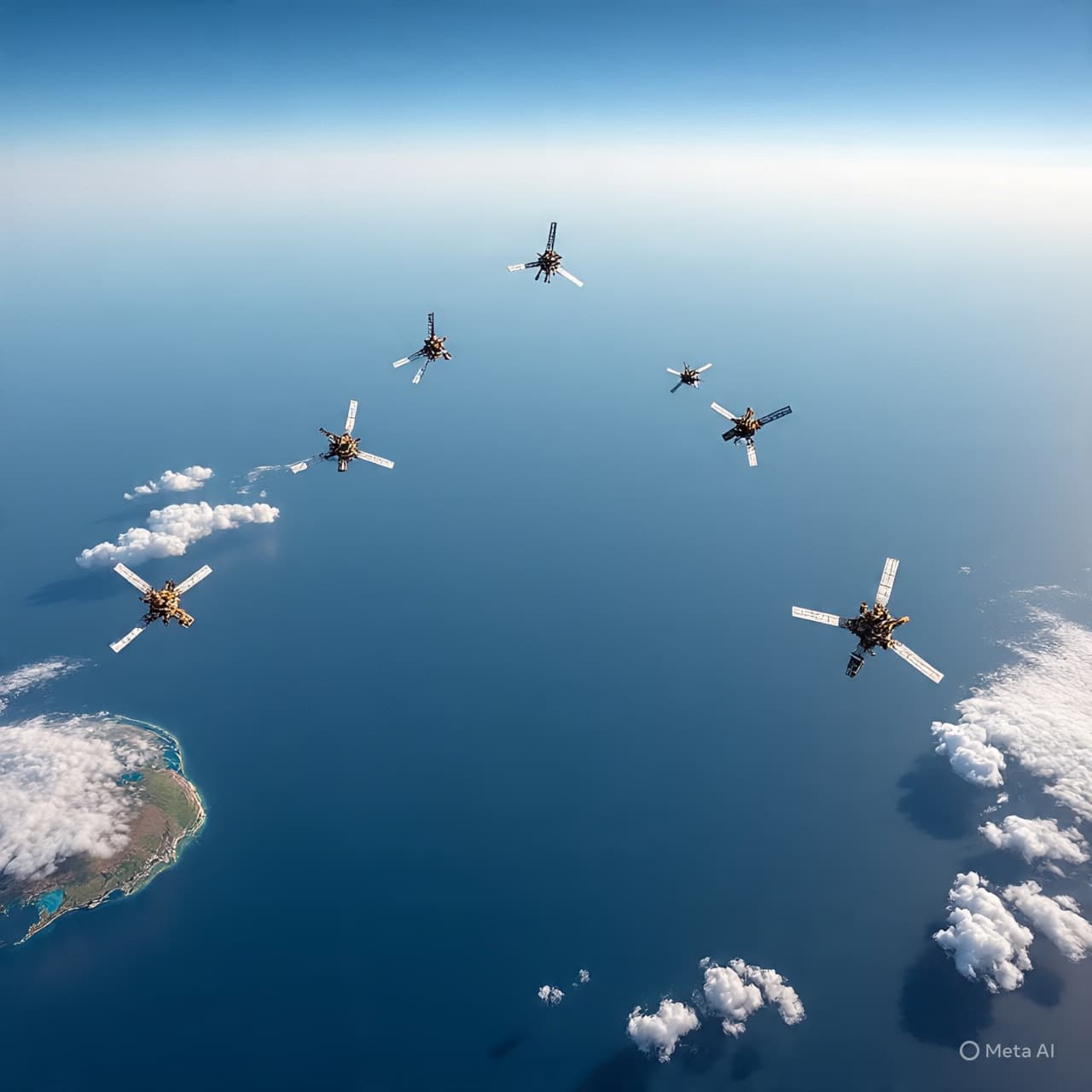 From Hills to Horizon: Humanity’s Digital Constellation Takes Flight From Hills to Horizon: Humanity’s Digital Constellation Takes Flight