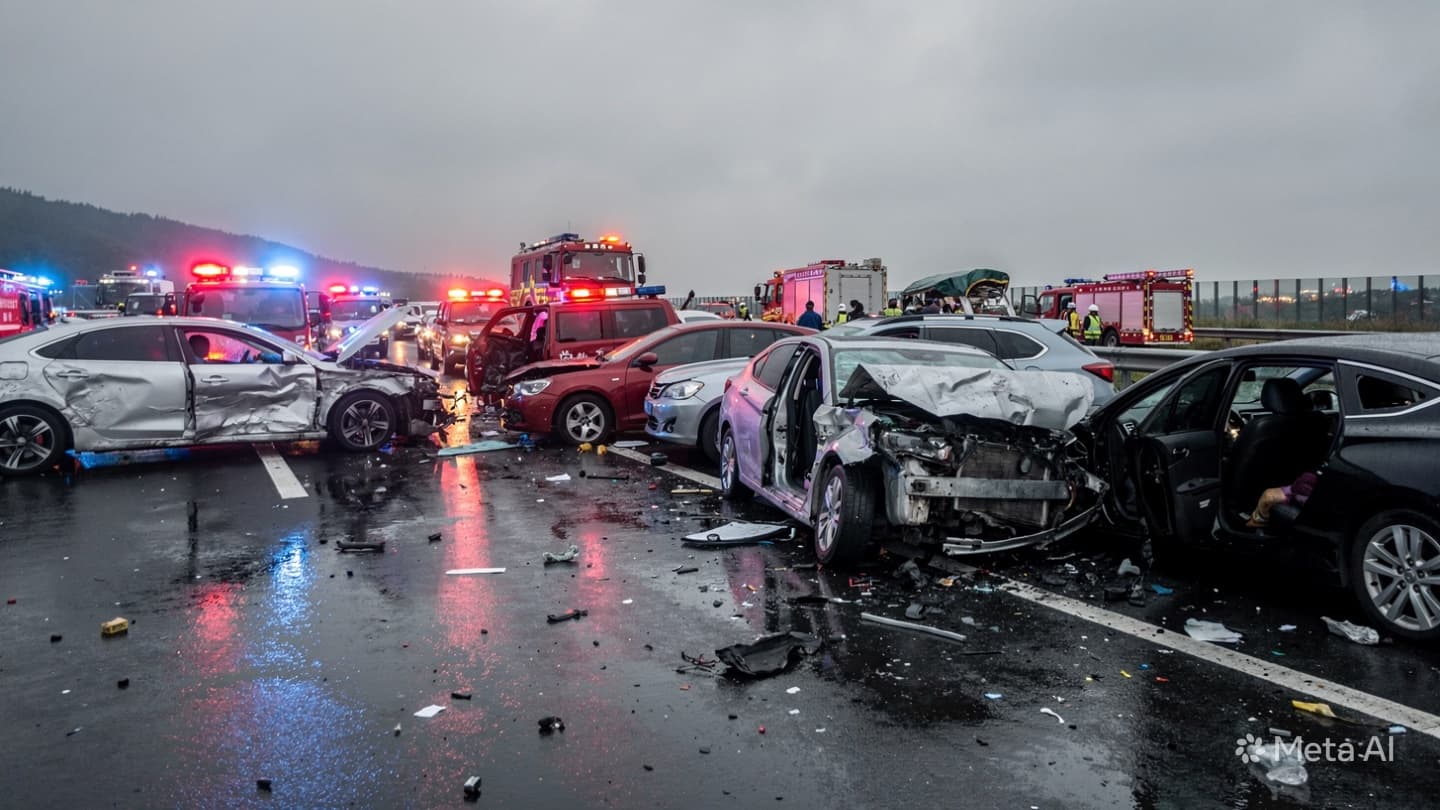 Zhejiang Crash: Driver Detained Following Fatal Multi-Vehicle Pileup on Major Highway in Eastern China Zhejiang Crash: Driver Detained Following Fatal Multi-Vehicle Pileup on Major Highway in Eastern China