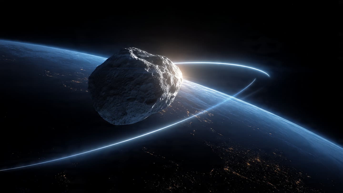 A Silent Visitor Crosses Earth’s Path Without Disturbance A Silent Visitor Crosses Earth’s Path Without Disturbance