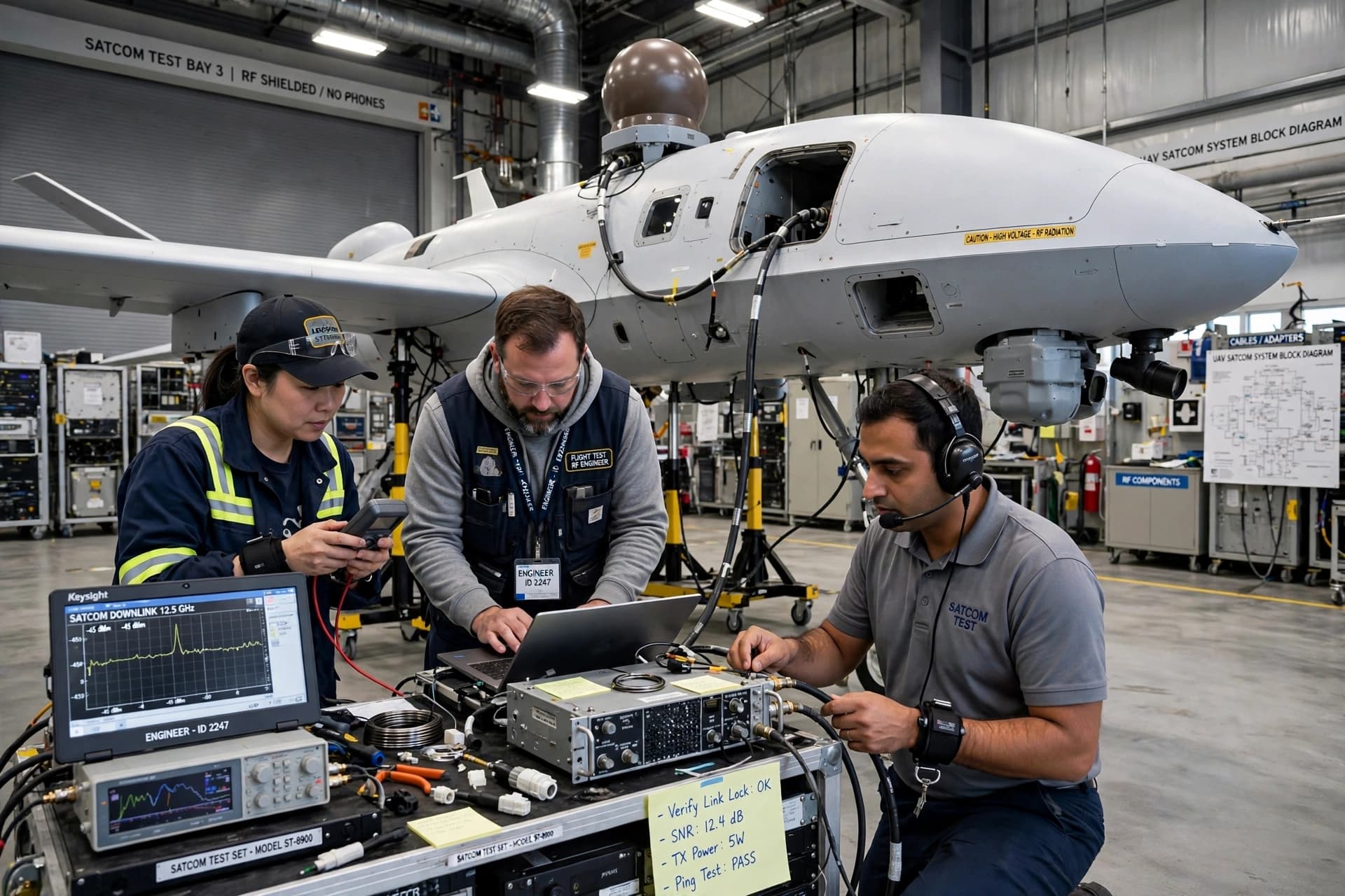 Boeing and GoGo Bring Satellite Connectivity to a Military Drone in a New Challenge for Modern Networks Boeing and GoGo Bring Satellite Connectivity to a Military Drone in a New Challenge for Modern Networks