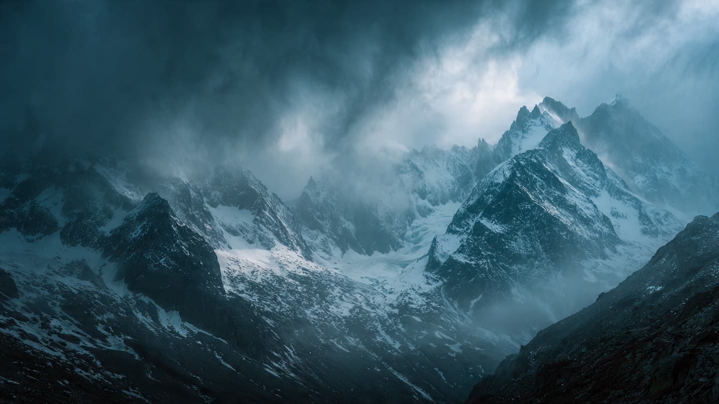 Where the Snow Accumulates in the Silence Before the Sudden Descent of the Mountain Where the Snow Accumulates in the Silence Before the Sudden Descent of the Mountain