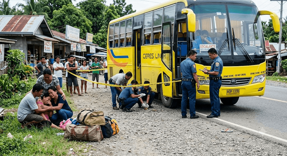 Tragedy in Negros Occidental: 4-Year-Old Boy Killed by Bus Moments After Disembarking Tragedy in Negros Occidental: 4-Year-Old Boy Killed by Bus Moments After Disembarking